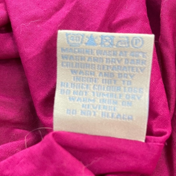 BODEN WOMEN'S PINK AND ORANGE FLORAL LINED 60s RETRO DRESS-10 - Picture 6 of 10